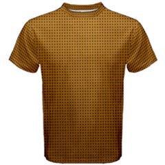 Metallic Mesh Screen 2-gold Men s Cotton Tee by impacteesstreetweareight