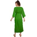 Metallic Mesh Screen 2-green Grecian Style  Maxi Dress View2