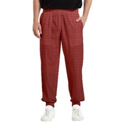 Metallic Mesh Screen 2-red Men s Elastic Waist Pants by impacteesstreetweareight