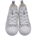 Floral 2x2 Kids  Mid-Top Canvas Sneakers View1