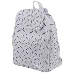 Gray Pencils On A Light Background Top Flap Backpack by SychEva