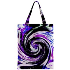 Canvas-acrylic-digital-design Zipper Classic Tote Bag by Amaryn4rt