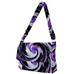 Canvas-acrylic-digital-design Full Print Messenger Bag (s) by Amaryn4rt