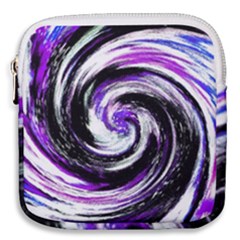 Canvas-acrylic-digital-design Mini Square Pouch by Amaryn4rt