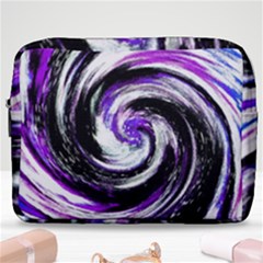 Canvas-acrylic-digital-design Make Up Pouch (large) by Amaryn4rt