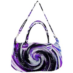 Canvas-acrylic-digital-design Removal Strap Handbag by Amaryn4rt