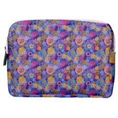 Multicolored Circles And Spots Make Up Pouch (medium)