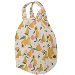 Yellow Juicy Pears And Apricots Travel Backpacks by SychEva