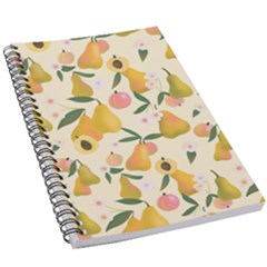 Yellow Juicy Pears And Apricots 5 5  X 8 5  Notebook by SychEva