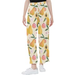 Yellow Juicy Pears And Apricots Women s Pants  by SychEva