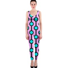 A Chain Of Blue Circles One Piece Catsuit by SychEva