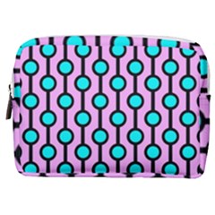 A Chain Of Blue Circles Make Up Pouch (medium) by SychEva