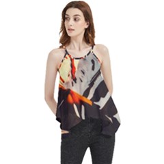 Iceland-landscape-mountains-snow Flowy Camisole Tank Top