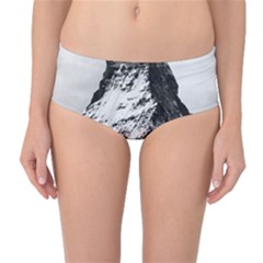 Matterhorn-switzerland-mountain Mid-waist Bikini Bottoms by Amaryn4rt