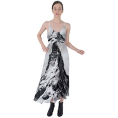 Matterhorn-switzerland-mountain Tie Back Maxi Dress