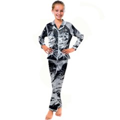 Matterhorn-switzerland-mountain Kid s Satin Long Sleeve Pajamas Set by Amaryn4rt