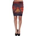 Switzerland-zermatt-mountains-snow- Bodycon Skirt View1