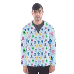 Funny Monsters Men s Hooded Windbreaker by SychEva