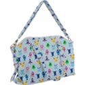 Funny Monsters Canvas Crossbody Bag View1