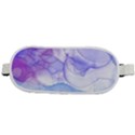 Purple and blue alcohol ink  Rounded Waist Pouch View2