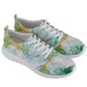 Green and orange alcohol ink Men s Lightweight Sports Shoes View3