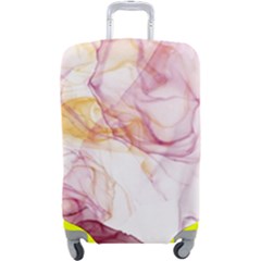 Red And Orange Alcohol In  Luggage Cover (large)