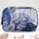 Blue alcohol ink Make Up Pouch (Small) View1