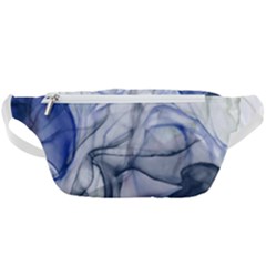 Blue Alcohol Ink Waist Bag  by Dazzleway