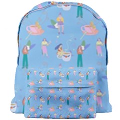 Beautiful Girls With Drinks Giant Full Print Backpack by SychEva