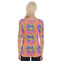 Abstract Painting Wide Neckline Tee View2