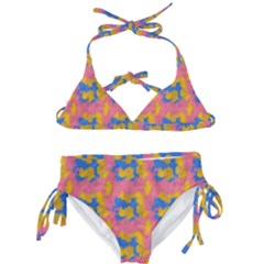 Abstract Painting Kids  Classic Bikini Set by SychEva