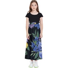 Floral Kids  Flared Maxi Skirt by Sparkle