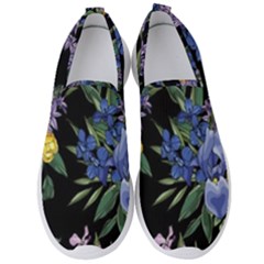 Floral Men s Slip On Sneakers by Sparkle