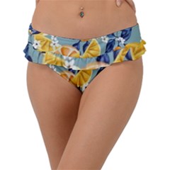 Floral Frill Bikini Bottom by Sparkle