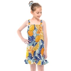 Floral Kids  Overall Dress by Sparkle