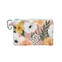 Floral Canvas Cosmetic Bag (Small) View1