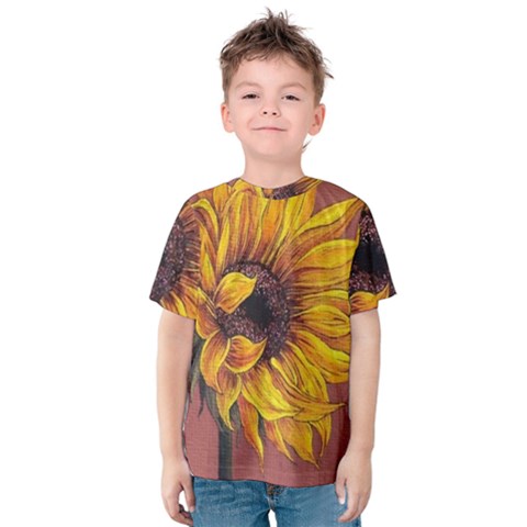 Sunflower Kids  Cotton Tee by Sparkle