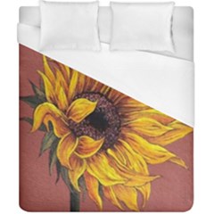 Sunflower Duvet Cover (california King Size) by Sparkle