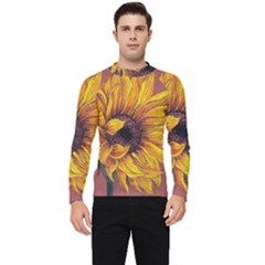 Sunflower Men s Long Sleeve Rash Guard