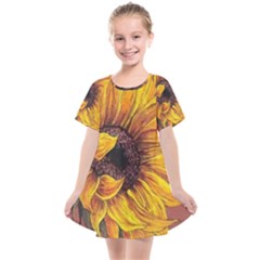 Sunflower Kids  Smock Dress by Sparkle