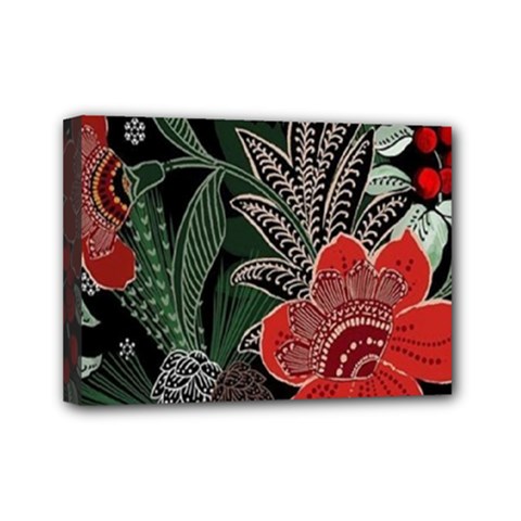 Floral Mini Canvas 7  X 5  (stretched) by Sparkle