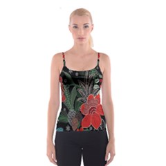 Floral Spaghetti Strap Top by Sparkle