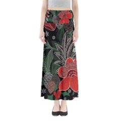 Floral Full Length Maxi Skirt by Sparkle