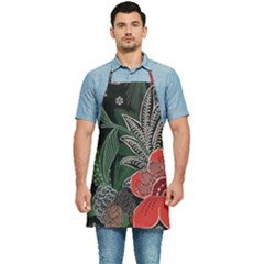 Floral Kitchen Apron