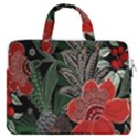 Floral MacBook Pro Double Pocket Laptop Bag (Large) View1