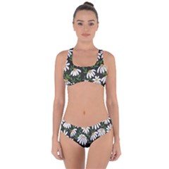 Floral Criss Cross Bikini Set by Sparkle