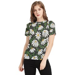 Floral Women s Short Sleeve Rash Guard