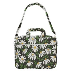 Floral Macbook Pro Shoulder Laptop Bag (large) by Sparkle