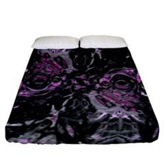 Punk Cyclone Fitted Sheet (king Size) by MRNStudios