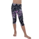 Punk Cyclone Kids  Lightweight Velour Capri Leggings  View1